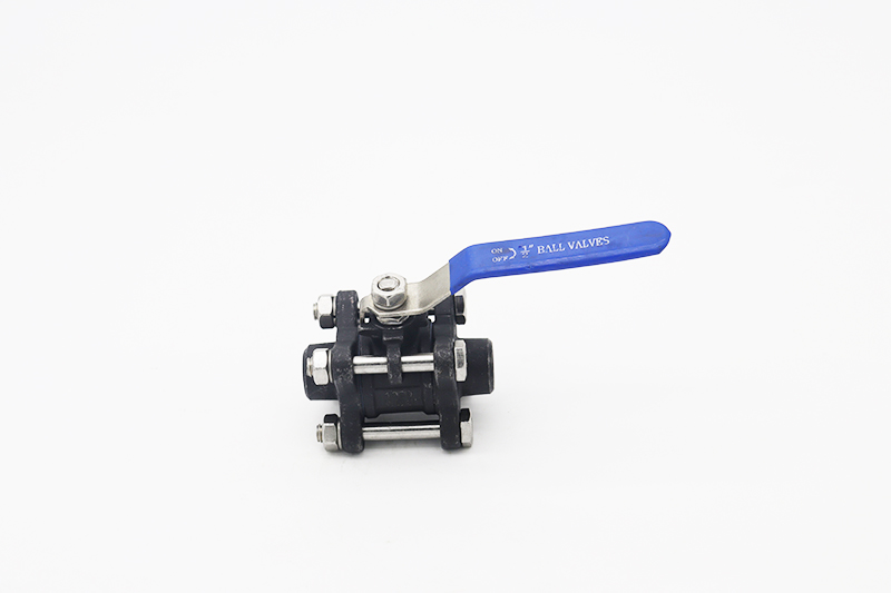 Carbon steel three-piece ball valve welding